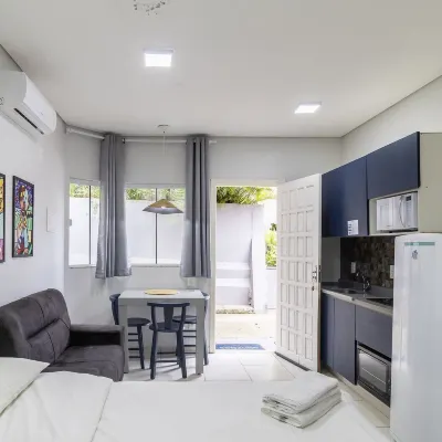 Apartments and Studios Facing Lagoa da Conceição Sdr Отели рядом с достопримечательностью «Пляж Гальета»