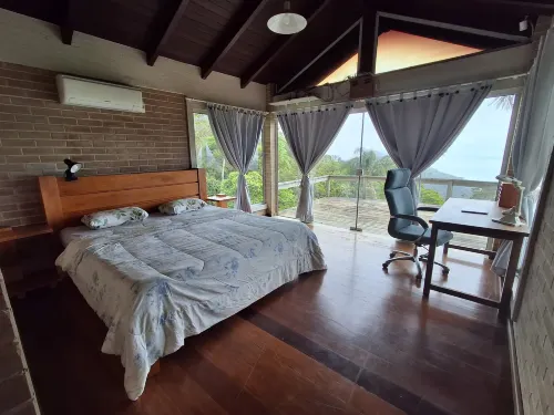 Casa Garopaba Vista Panorâmica do Mar فنادق في Paulo Lopes