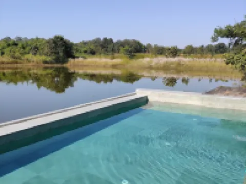 Saccharum Safari Lodge Hotéis em Balaghat