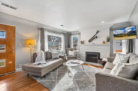 Charming Outdoor Patio and Game Room - Delightful Mountain Escape