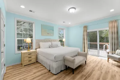 Charming Beach House with Golf Cart and Bikes - Delightful Coastal Haven