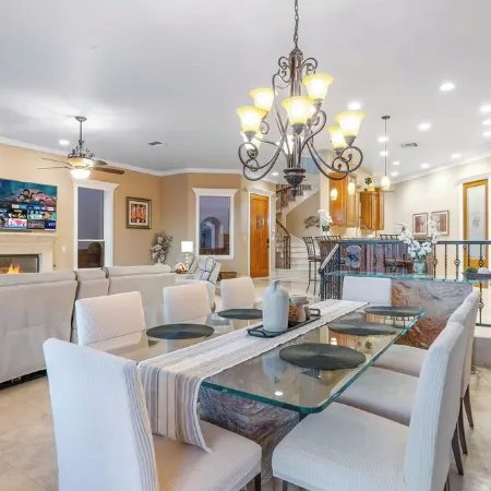 Paradise Riverfront Home with Spa and Dock Sleeps 16+