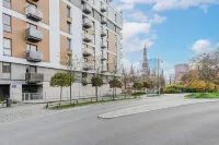 市中心帶停車位的明亮公寓 - 2星級