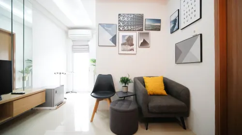 Minimalist and Beautiful 1Br with Extra Room at Pavilion Permata Apartment - 2-Star