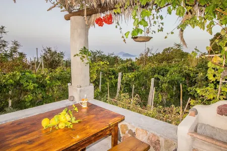 Rural villa in typical Aeolian style