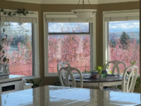 Full advantage of 180 degree PANORAMIC view of OCEAN & MOUNT BAKER โรงแรมในไวท์ร็อค