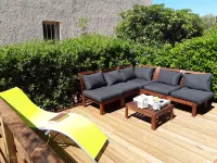 Charming apartment for 5 people with large terrace and air conditioning on the ground floor