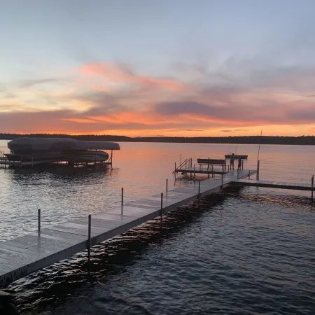 Unwind on the Whitefish Chain of lakes! Beautiful Big Trout Lake Home!