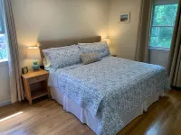 Centrally located home with patio, a/c included, walking distance from town.