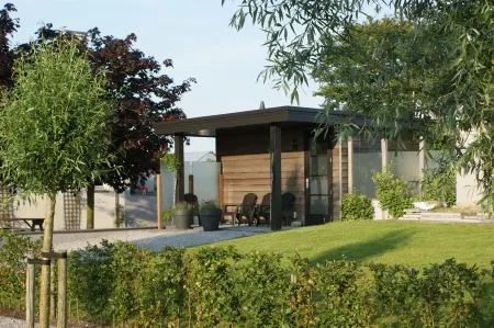 Wellness Lodge 5 Minutes from the Beach – Between Noordwijk and Zandvoort Отели в г. Hillegom