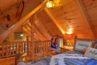 Rustic Dundee Log Cabin w/ Hot Tub & Forest Views! Hotels in Wayne Township