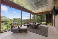 Mtn View & Game Room in Morganton: Spacious Cabin! - 4-Star