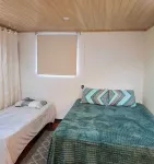 Furnished loft close to In the center with private garage.