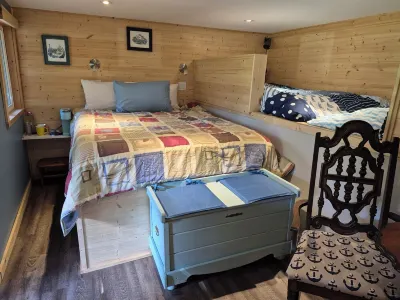 Oceanfront Private Peaceful Cabin on an Acre Hotels near Garden Bay Marine Provincial Park