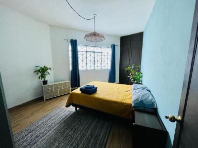 Experience comfort at our lovely 1-bed apartment near Foro Sol in Mexico City