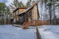 Private Modern Riverfront Ski Chalet - Near Gore Mountain and Lake George