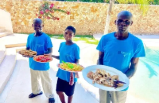 Blue Diamond Villa Watamu: Double Room with Private Bathroom