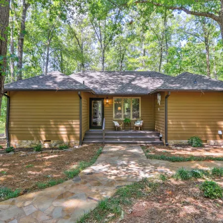 Lakefront Hamilton Cabin w/ Dock & Fire Pit!