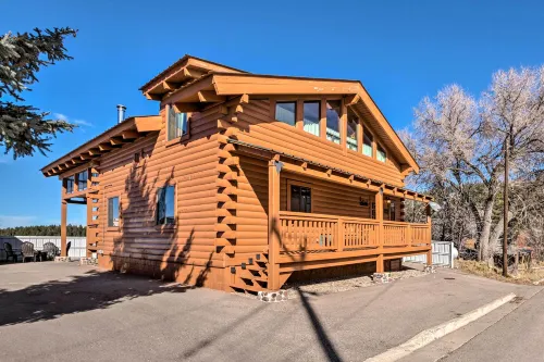 Pet-Friendly Cloudcroft Cabin Walk to Shop, Food - Lemmikkieläimet sallittu