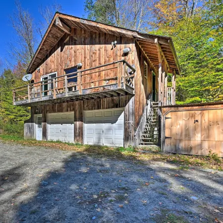 Remote Cabin w/ Fire Pit: 3 Miles to Stowe Mtn!