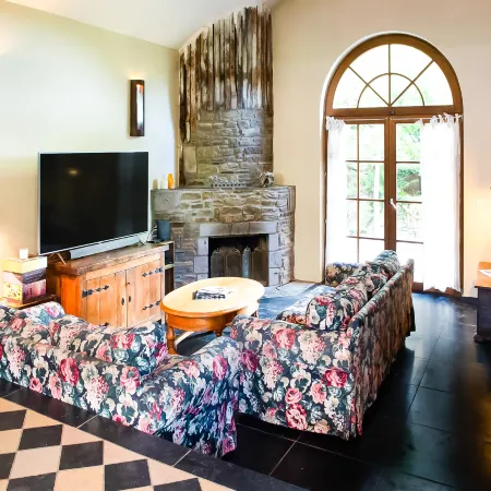 Holiday home with sauna and swimming pool