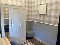 Spacious Studio, Large Deck w/ Firepit, couch and seating; Huge shower