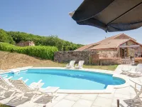 Holiday Home in Roussines with Private Pool