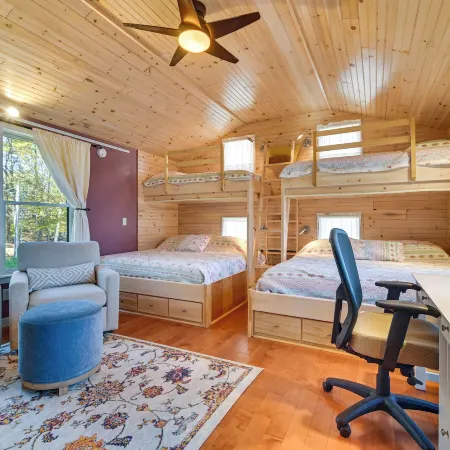 Waterfront Lake Webb Cabin Rental w/ Dock & Views!