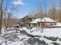 Luxury One-of-a-kind Waterfront Estate w/ Pool, Spa, Tennis & Pond Access