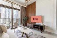 GuestReady - Creek   Burj Khalifa Skyline View Hotels in Dubai Festival City