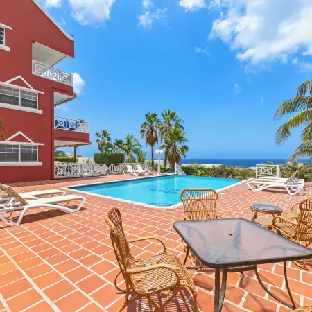 Town House Caribe, la Vista Resort Piscadera, with Sea View