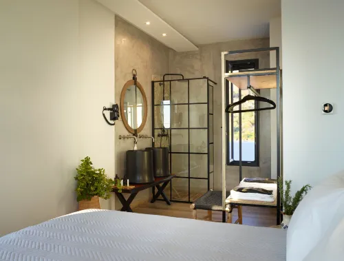 Sereno Natu Villas in Skyros - balcony