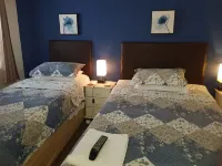 Bed and Blueberry Two Bed Suite for 2,3, 4 People Own Facilities - 4-Star