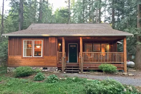 Glacier Springs Cabin 2Bedrooms, 2 Baths - Hot Tub & Pet Friendly! Отели в г. Деминг