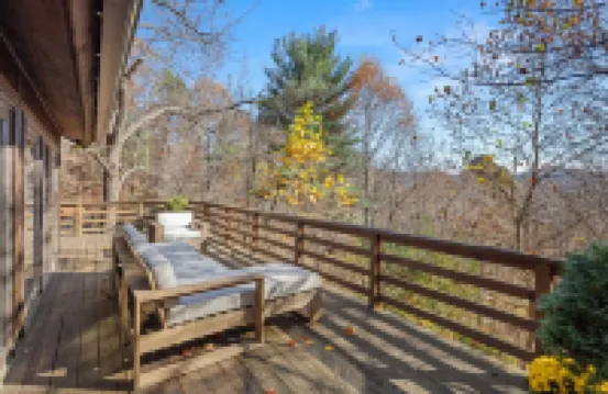 Stylish, secluded cabin minutes from the Biltmore and downtown
