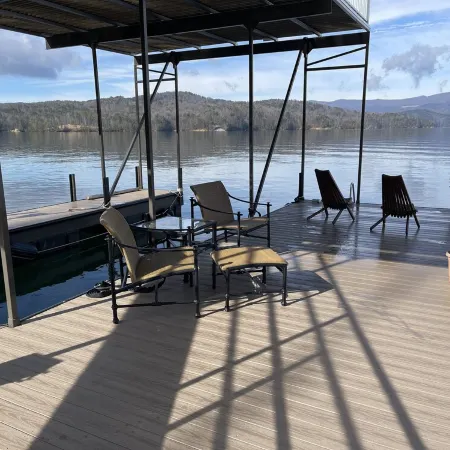 Lake Jocassee Home - Incredible Dock and Mountain and Sunset Views - Devils Fork