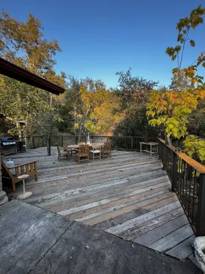 Private river access. And 50+ acres