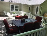 Private Lake Cottage on 3 acres w/350 sq. ft. deck