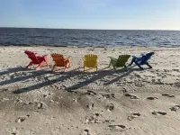Beachfront Property in Ocean Springs, Overlooking the Gulf of Mexico. Sleeps 14 - Beach