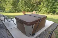 Spacious Home in Moors Community on KY Lake with Outdoor Hot Tub and Fire Pit