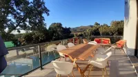 Villa Rossa, Contemporary Heated pool