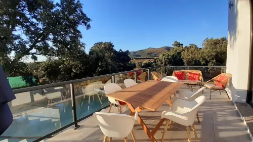 Villa Rossa, Contemporary Heated pool Hotels in Belgodere