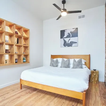 Charming European-style Studio in the Historic Orenge Building, Downtown Durham.