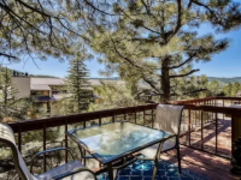Tiny, Quiet, 2nd-Story, Private Condo with No TV Hotels in Angel Fire