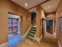 Victorian stone mansion in extensive grounds overlooking Bala Lake