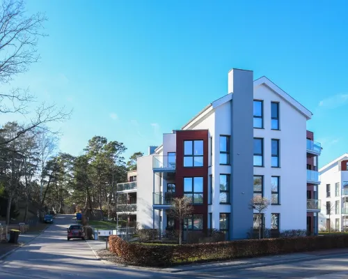 Strandvilla Baabe 23 - überwältigender Ausblick von "PAMIR" auf die Ostsee Hotels in Baabe