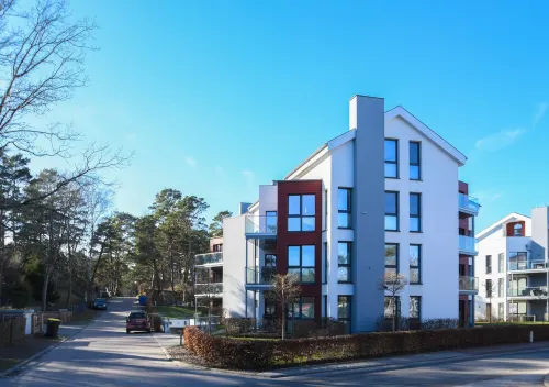 Strandvilla Baabe 23 - überwältigender Ausblick von "PAMIR" auf die Ostsee