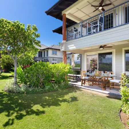 Sophisticated freshly remodeled two story Golf Villa w/Private Beach Club