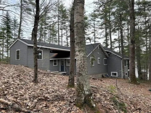 Pine River Pond waterfront