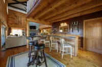 Waterfront cabin with party dock. We are pet friendly so bring the whole family.